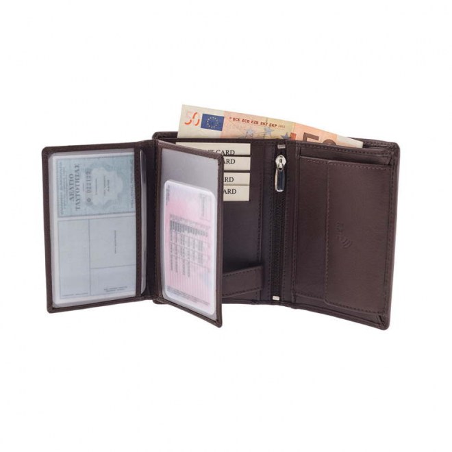 Πορτοφολι καφε 1